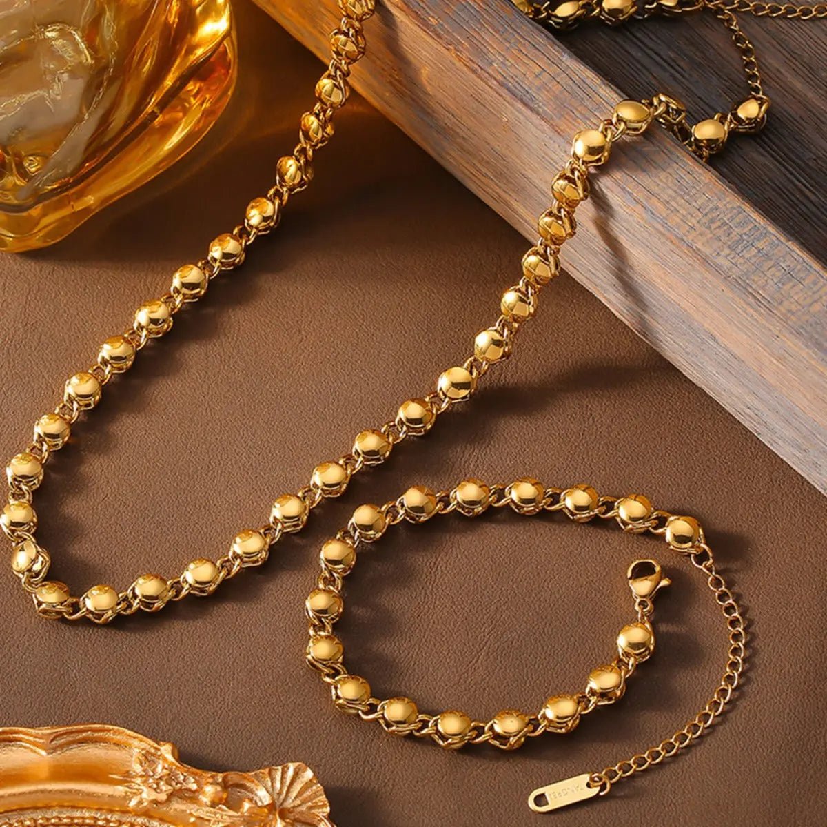 18K Gold-Plated Copper Necklace - Celeste