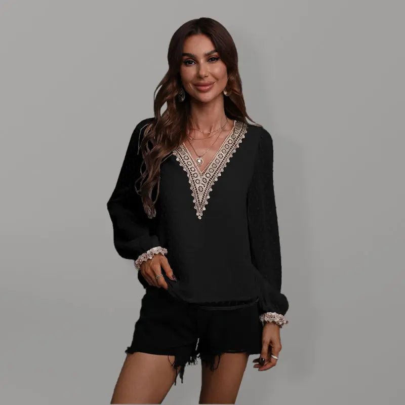 Chiffon -- Solid Top - Celeste