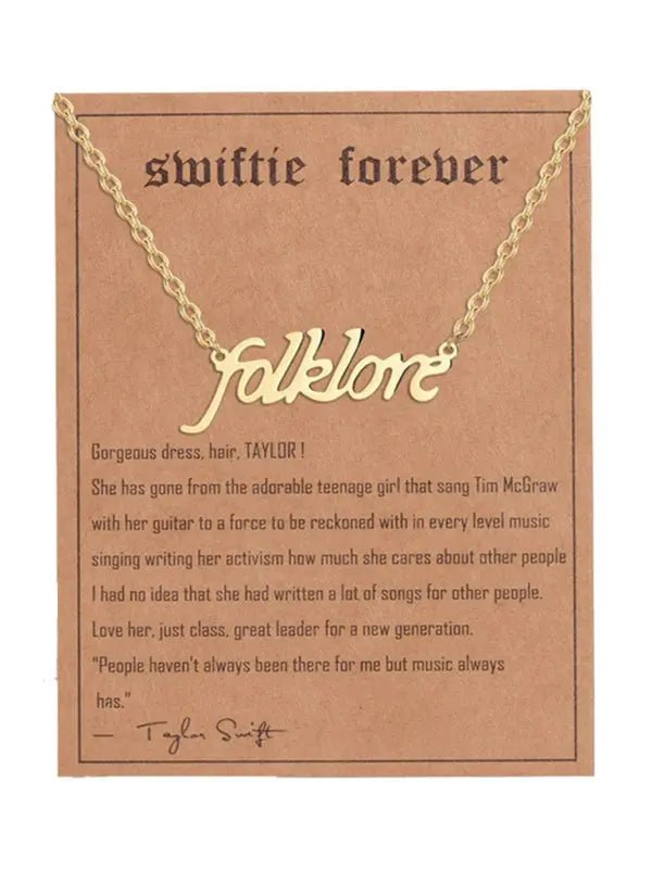 Gold Necklace Pendant - Women - Celeste