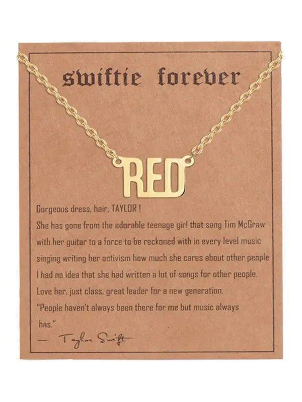 Gold Necklace Pendant - Women - Celeste