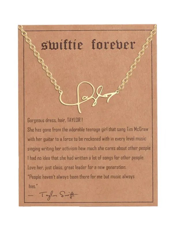 Gold Necklace Pendant - Women - Celeste