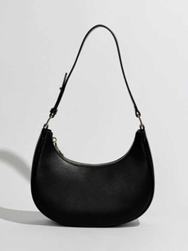 Half Moon Messenger Bag - Celeste