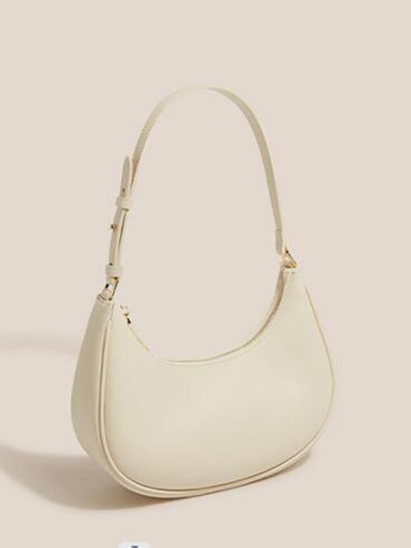Half Moon Messenger Bag - Celeste