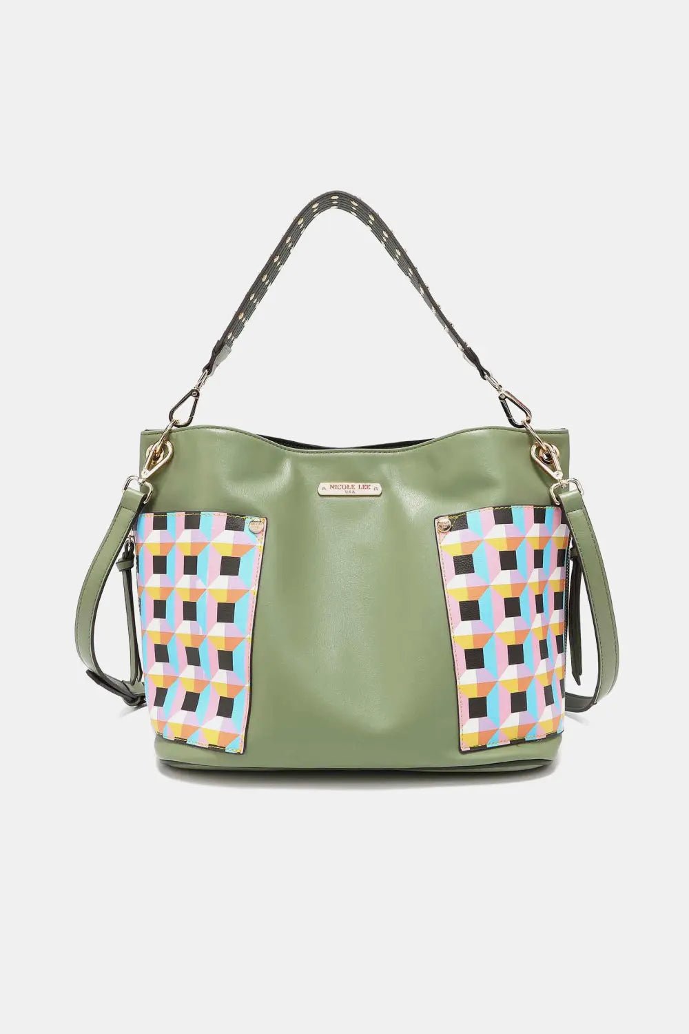Nicole Lee USA Quihn 3-Piece Handbag Set - Celeste