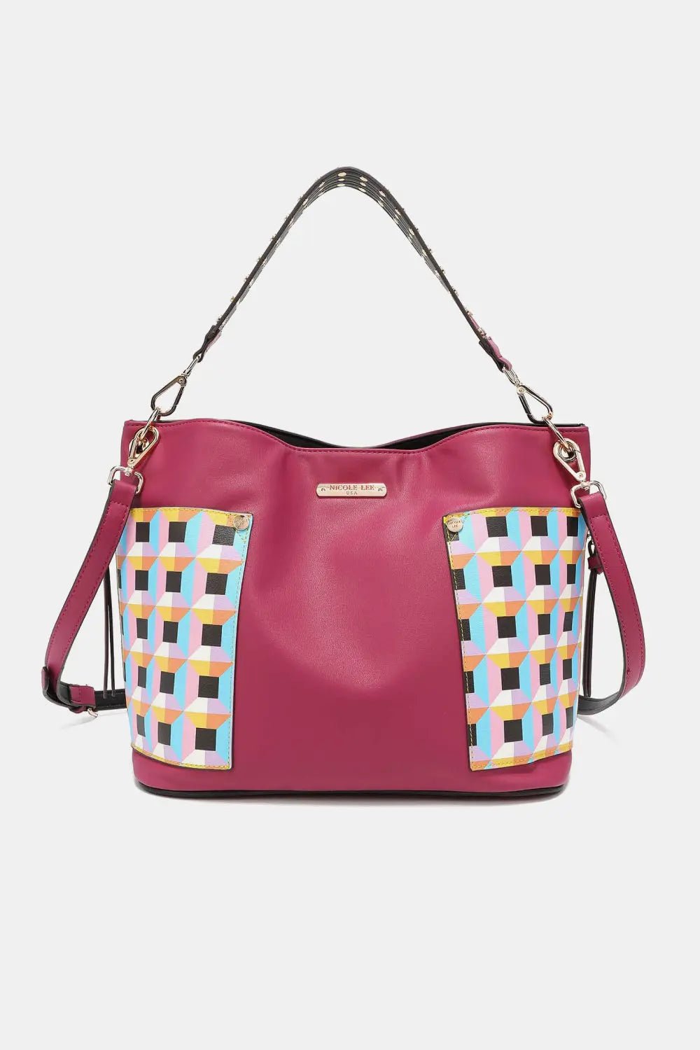 Nicole Lee USA Quihn 3-Piece Handbag Set - Celeste