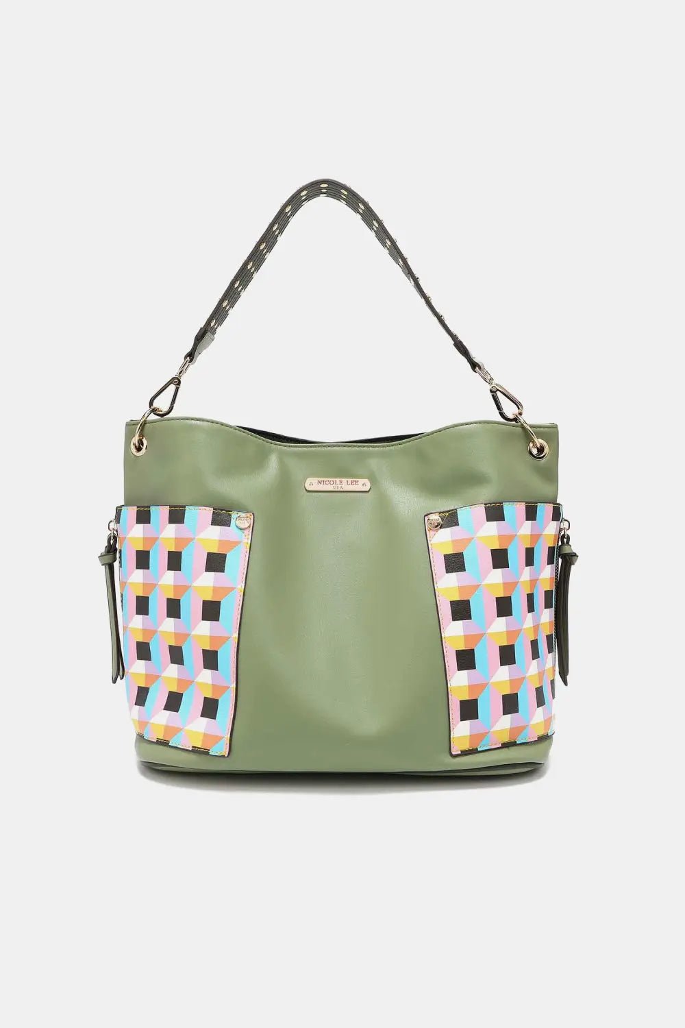 Nicole Lee USA Quihn 3 - Piece Handbag Set - Celeste