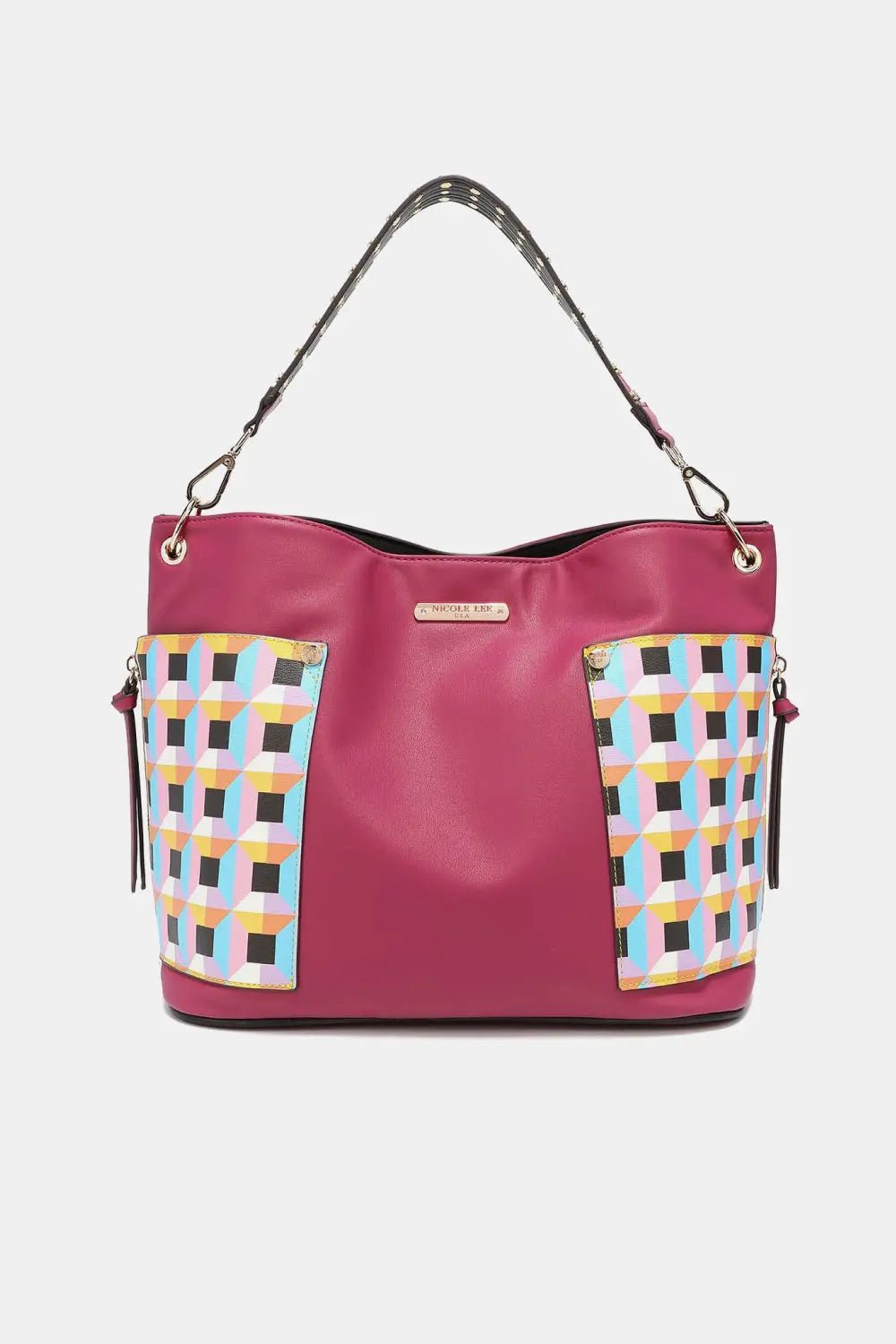 Nicole Lee USA Quihn 3-Piece Handbag Set - Celeste