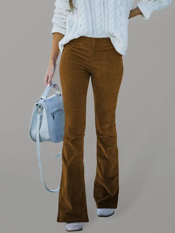 Seraphina - Corduroy Pants - Celeste