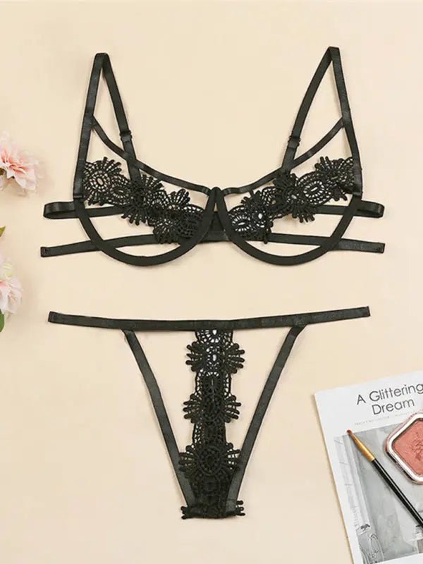 Whimsical - Three Point Lingerie - Celeste
