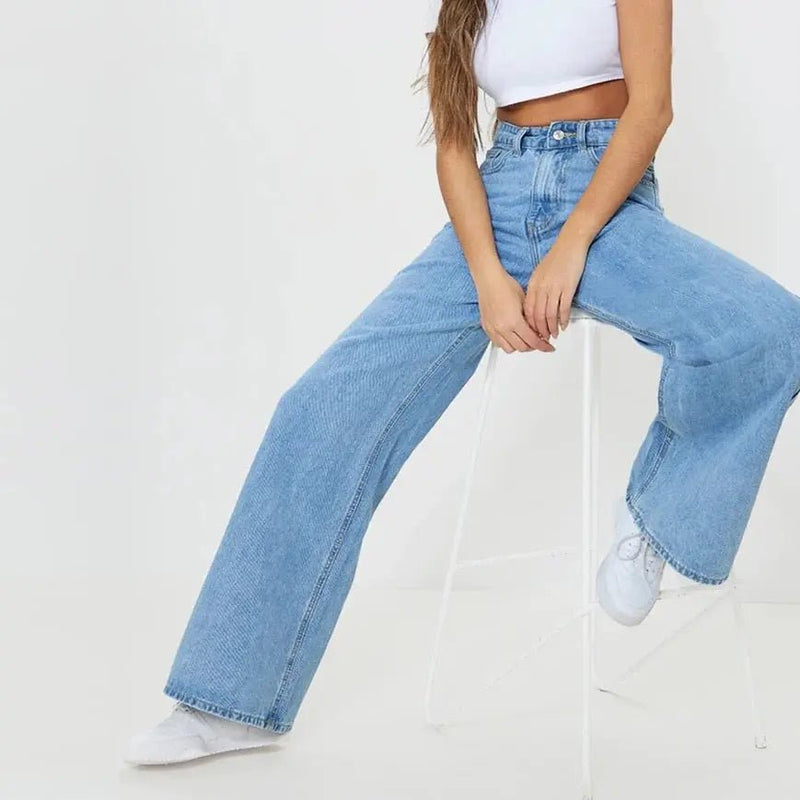 Chic & Comfy - Denim & Pants - Celeste