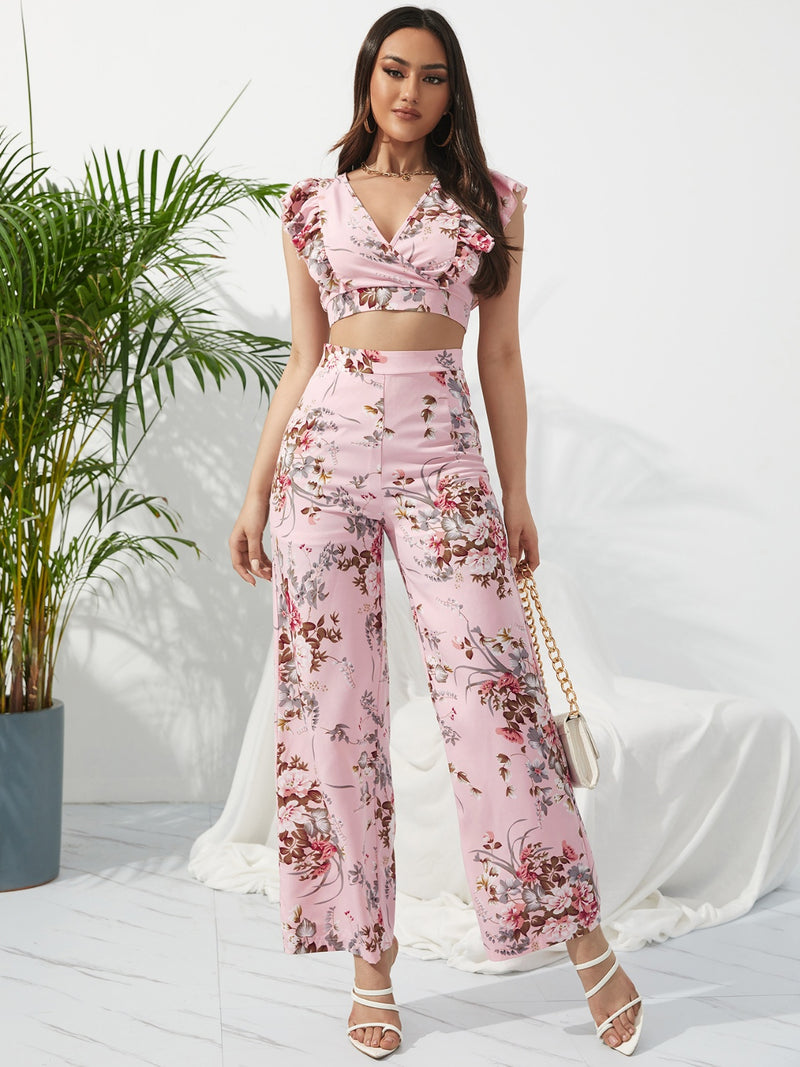 Honey zip up two piece loungewear set Celeste