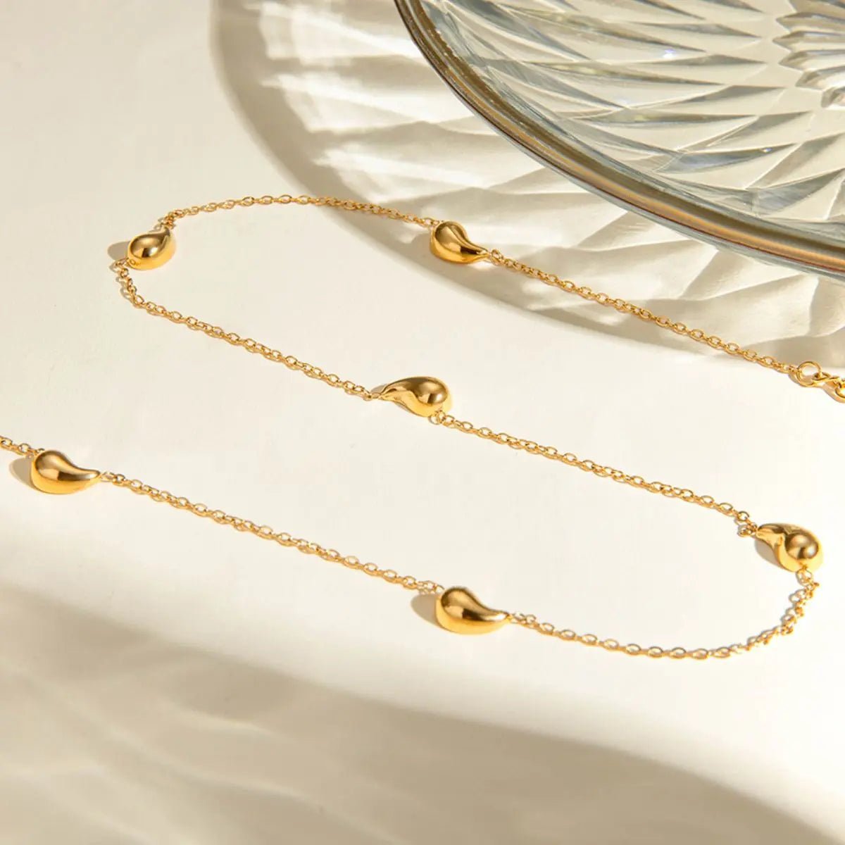 18K Gold-Plated Necklace - Celeste  Accessories/Jewelry  