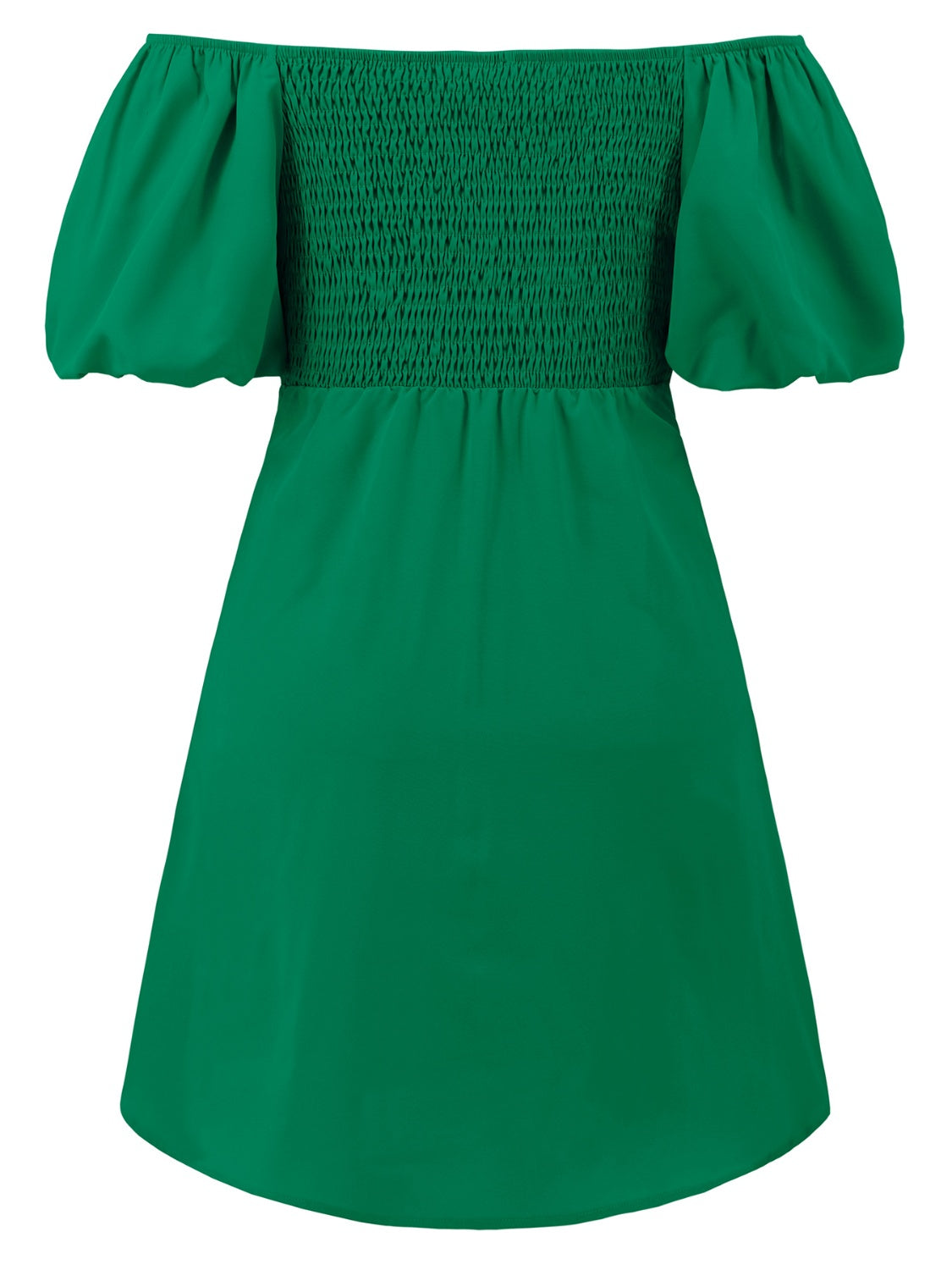 Cutout Twisted Off-Shoulder Short Sleeve Dress - Celeste    