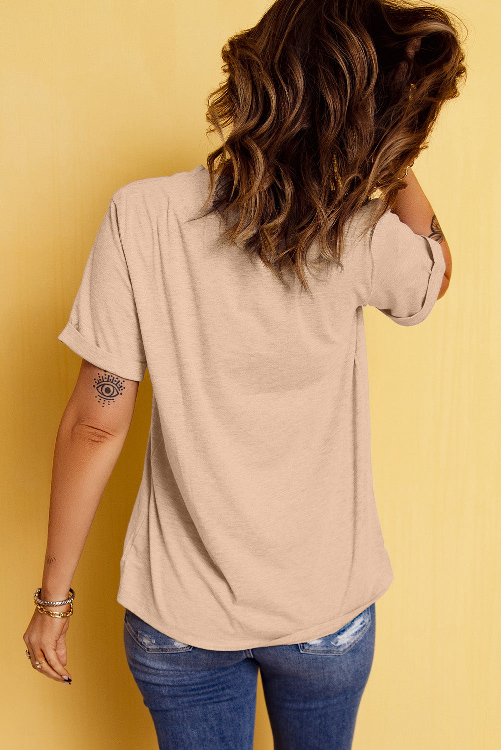Bowknot Pumpkin Shirt - Celeste  Graphic/Graphic Tees  