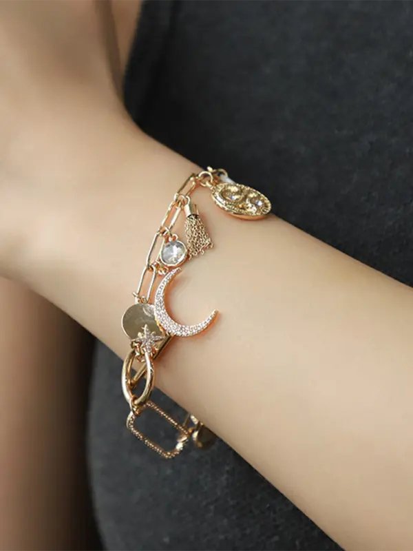 Asteria - Stars & Sky Necklace, Earrings, & Bracelet - Celeste    