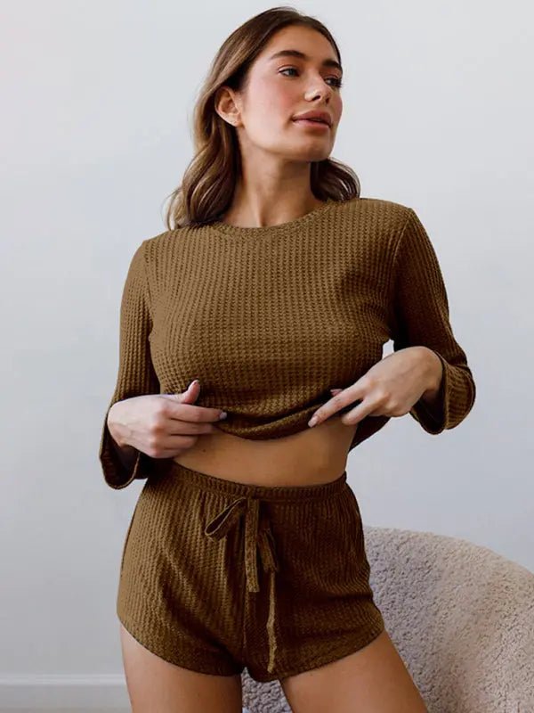 Autumn - 2-Piece Pajama Set - Celeste    