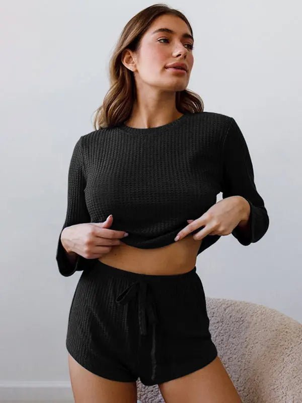 Autumn - 2-Piece Pajama Set - Celeste    