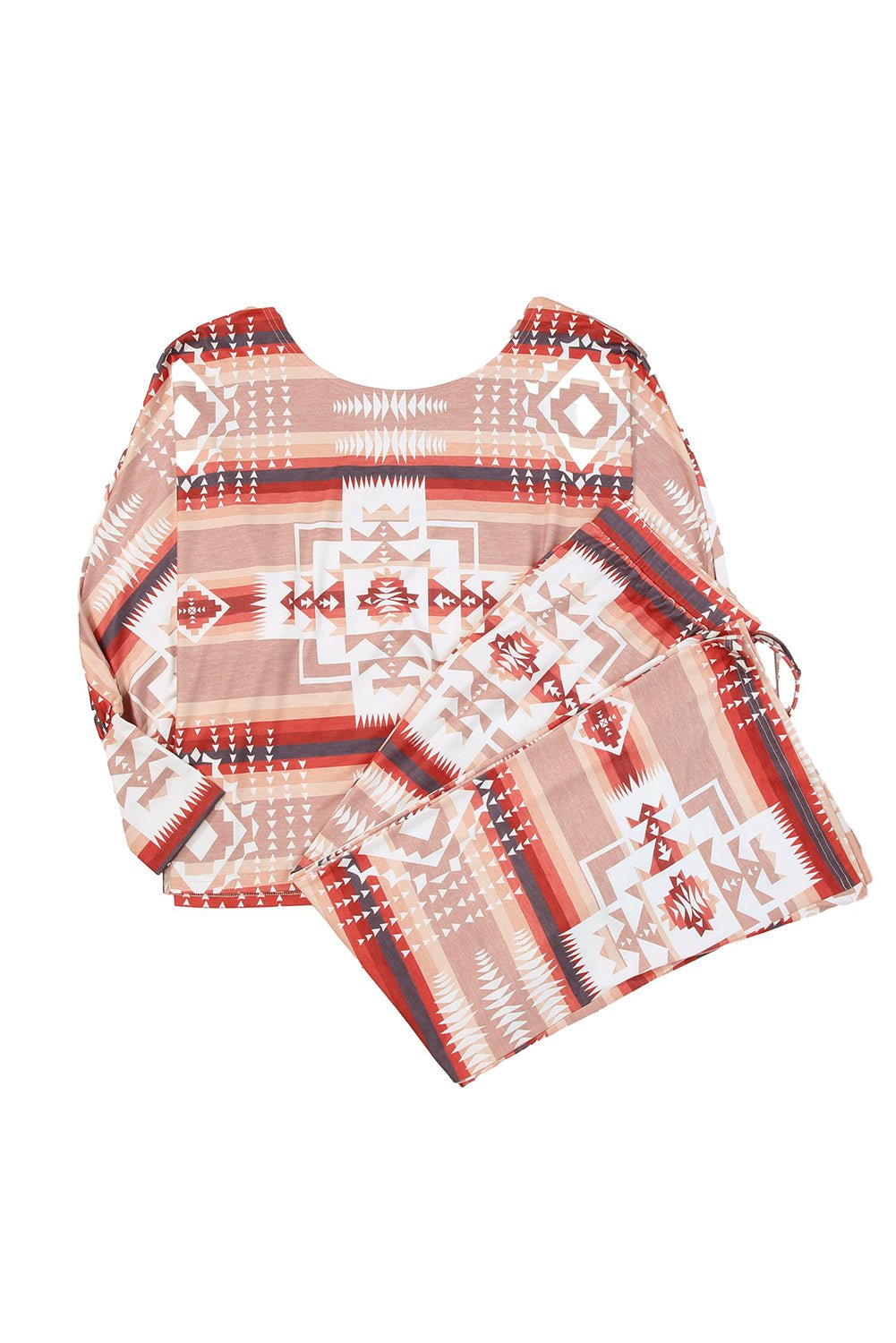 Aztec Print Lounge Outfit - Celeste  Loungewear & Sleepwear/Sleepwear  