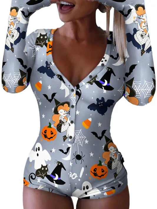 Boo Brothers - Onesie Pj Set - Celeste    