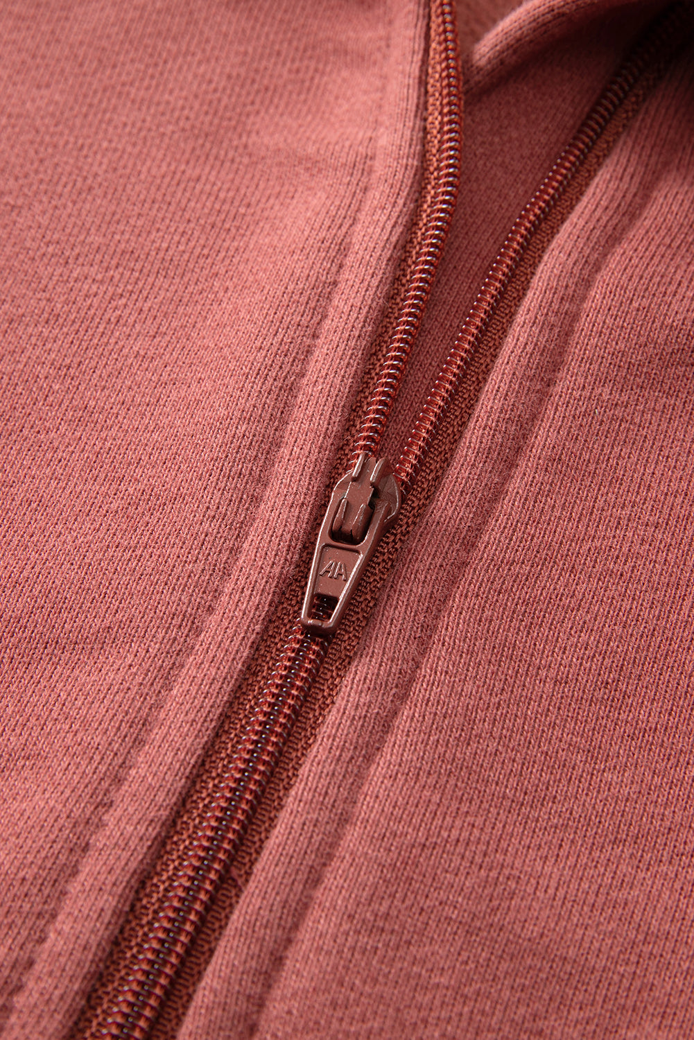 Brown Fleece Lined Sweatshirt - Celeste  Tops/Sweatshirts & Hoodies  