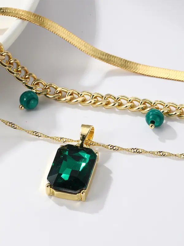 Calliope - Star Multi-Layer Necklace - Celeste    