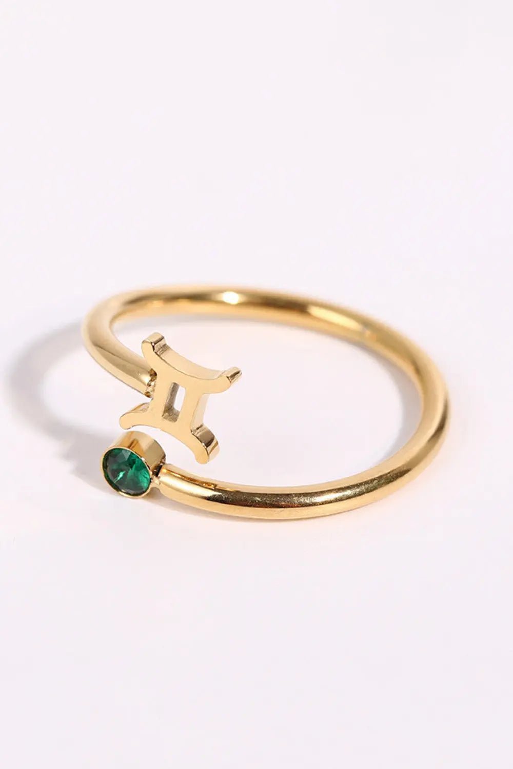 Constellation Stainless Steel Bypass Ring - Celeste    
