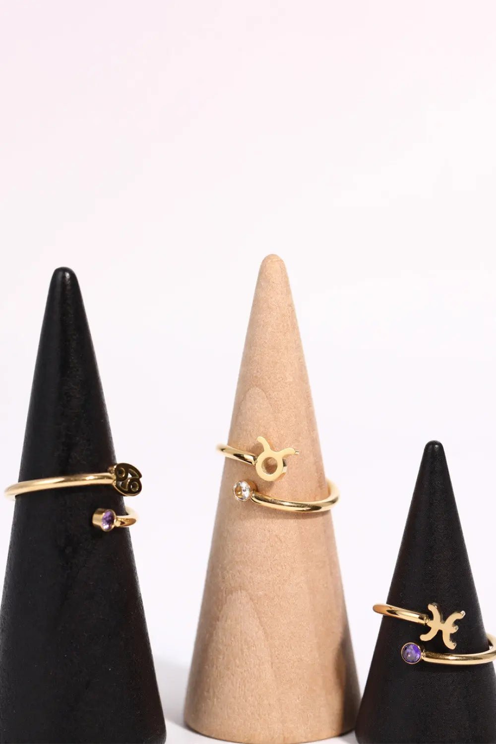 Constellation Stainless Steel Bypass Ring - Celeste    