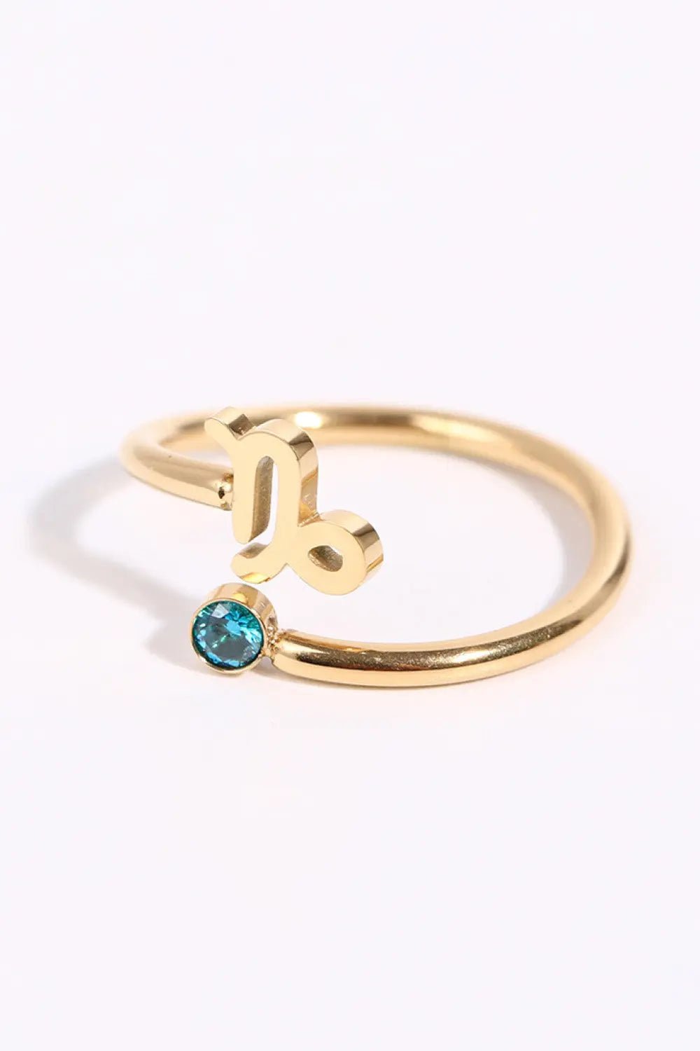 Constellation Stainless Steel Bypass Ring - Celeste    