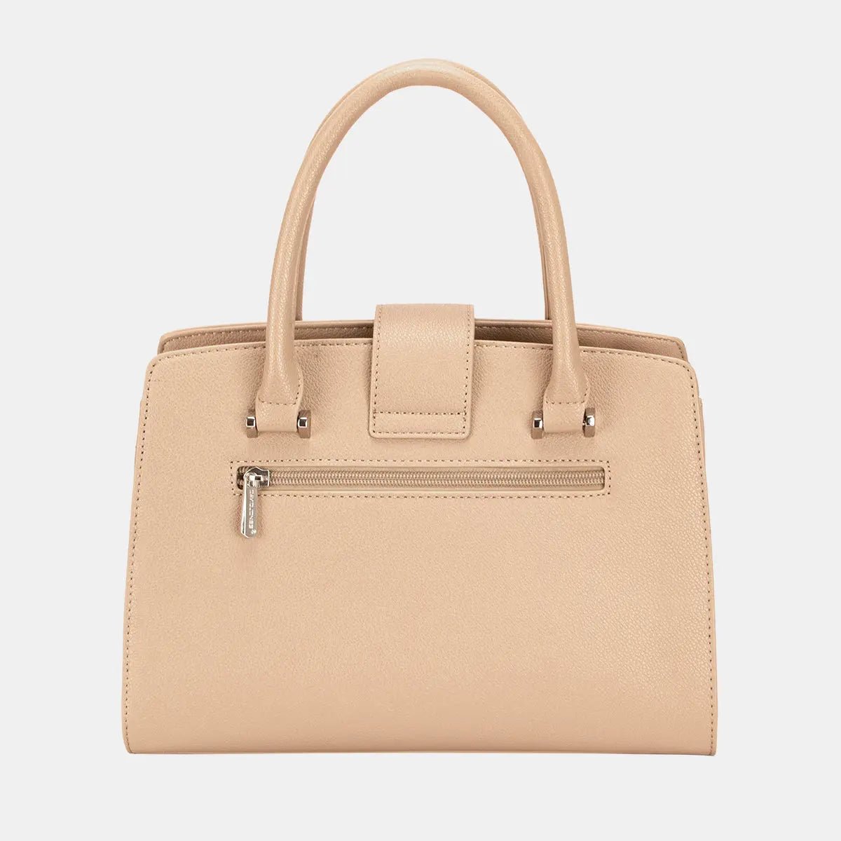 David Jones PU Leather Handbag - Celeste    