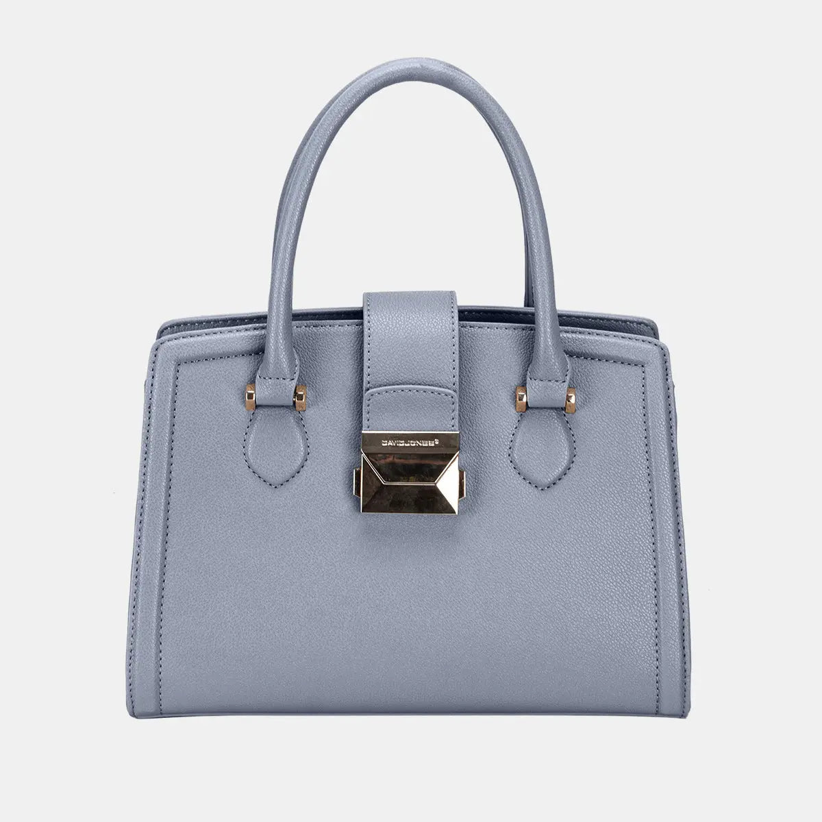 David Jones PU Leather Handbag - Celeste    