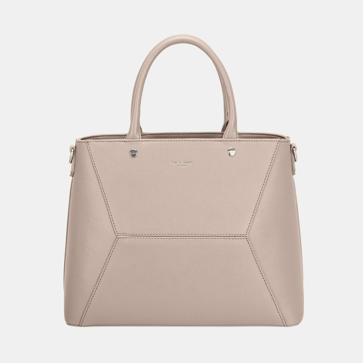 David Jones PU Leather Handbag - Celeste    