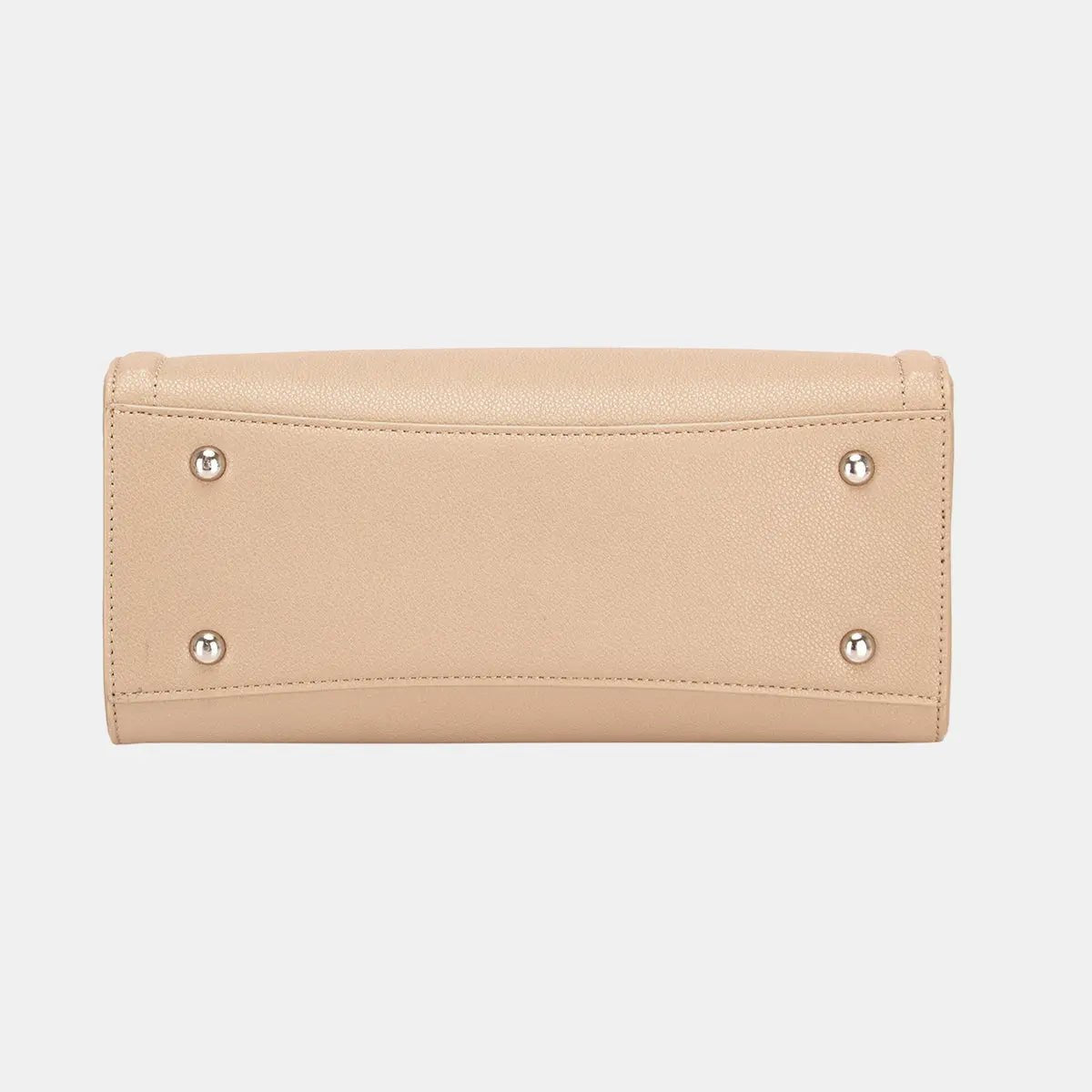 David Jones PU Leather Handbag - Celeste    