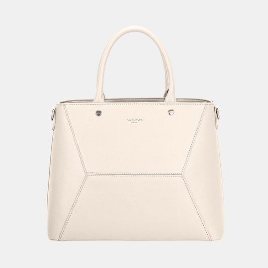 David Jones PU Leather Handbag - Celeste    