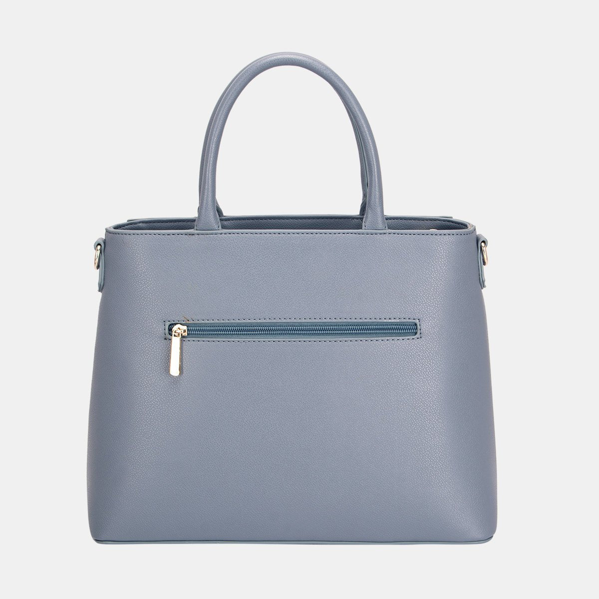 David Jones PU Leather Handbag - Celeste    