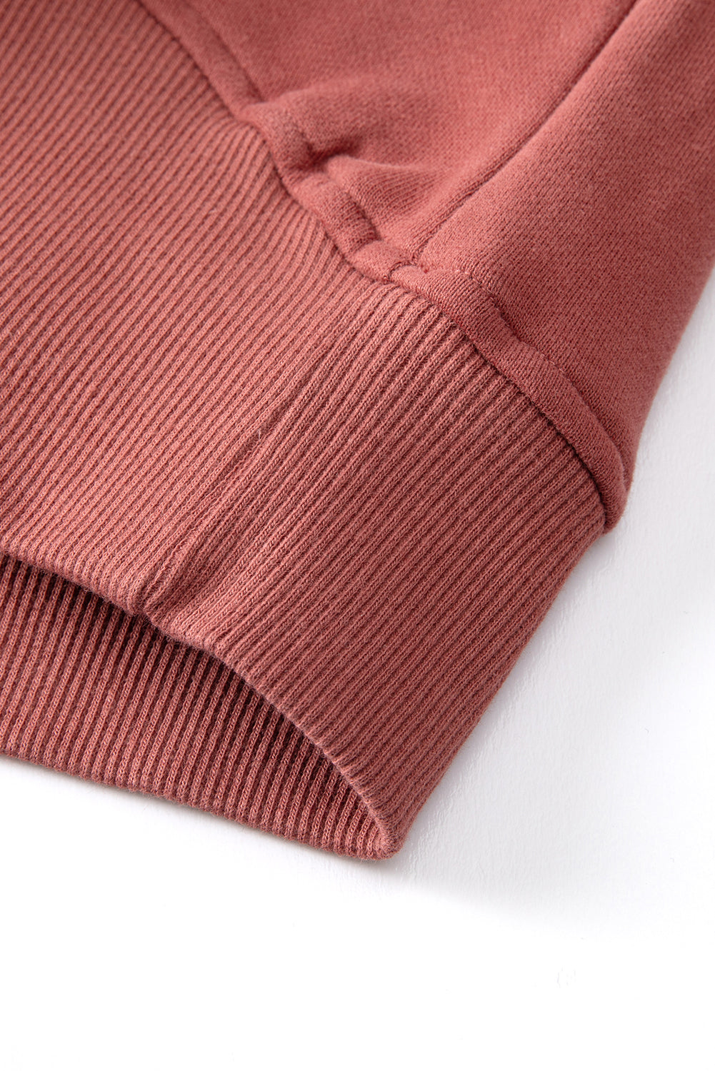 Brown Fleece Lined Sweatshirt - Celeste  Tops/Sweatshirts & Hoodies  