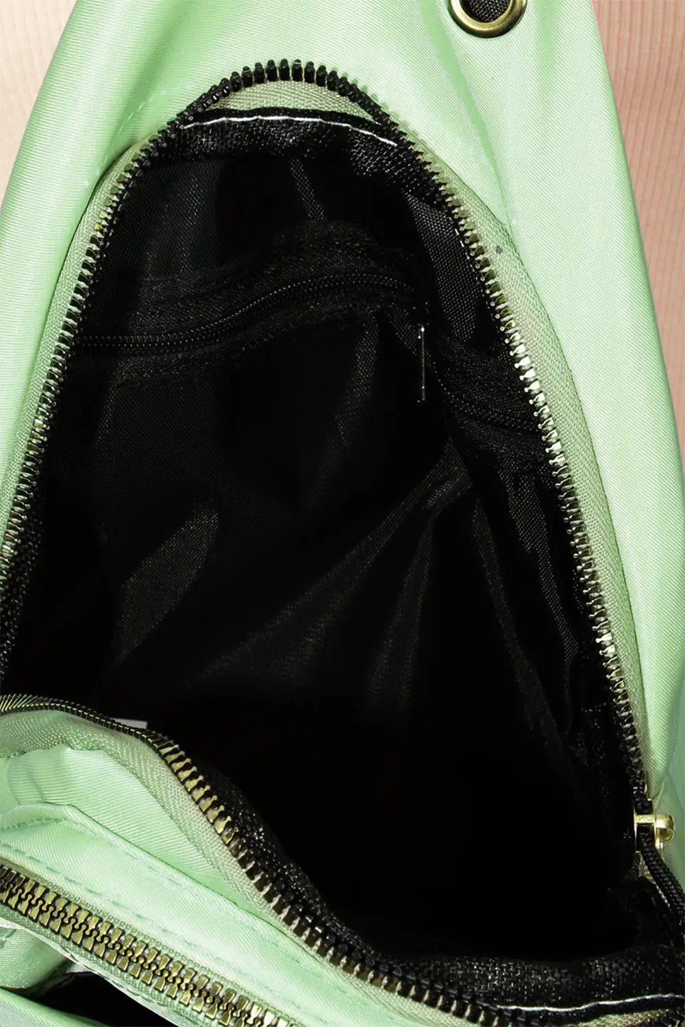 Fame Multi-Layer Zipper Crossbody Bag - Celeste    