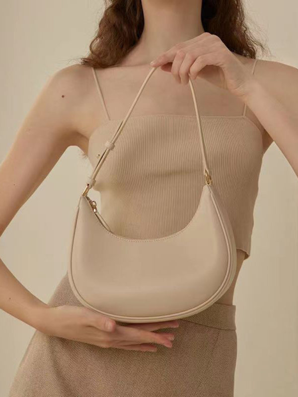 Half Moon Messenger Bag - Celeste    
