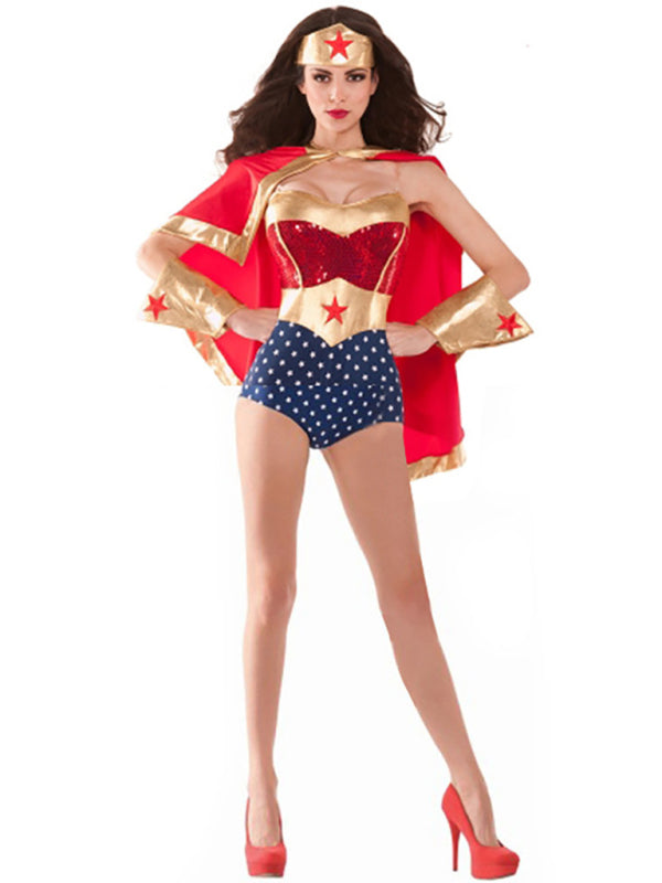 Women's Superwoman Halloween Costume for October