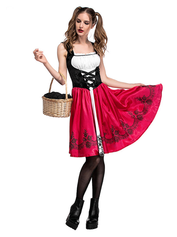 Little red riding hood costume for Halloween adult costume