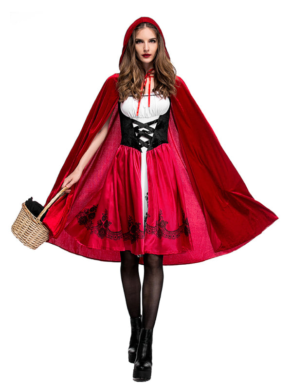 Little red riding hood costume for Halloween adult costume