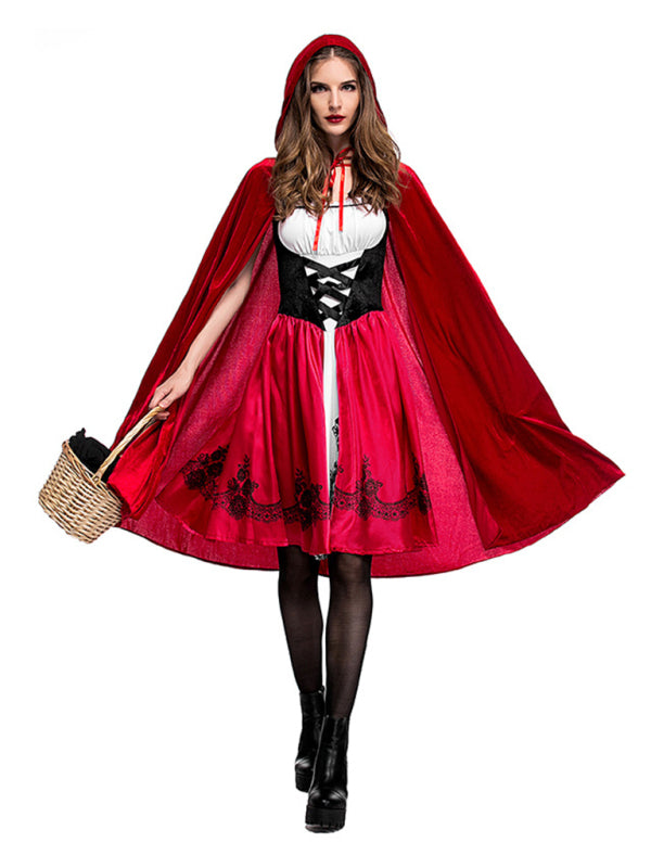 Little red riding hood costume for Halloween adult costume