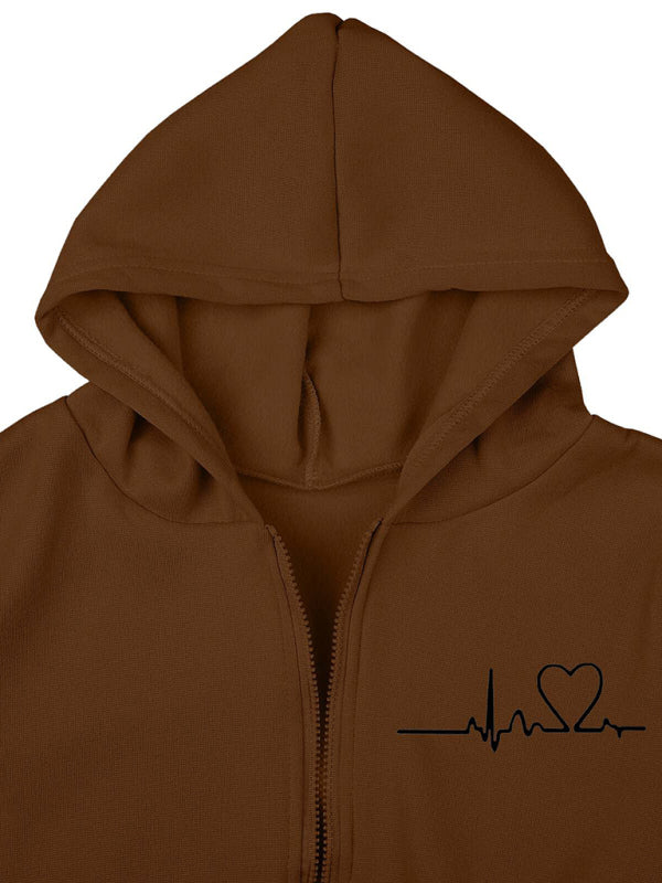 Conjunto deportivo informal de dos piezas para mujer 