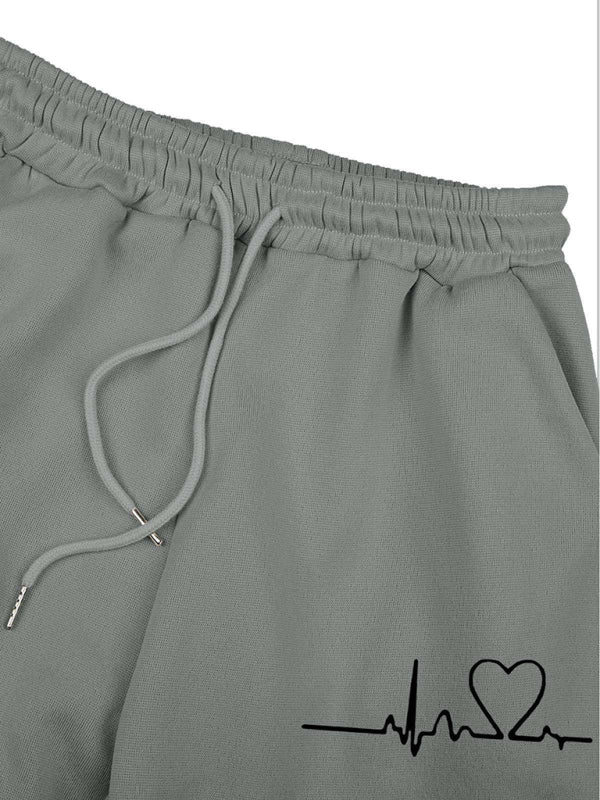 Conjunto deportivo informal de dos piezas para mujer 