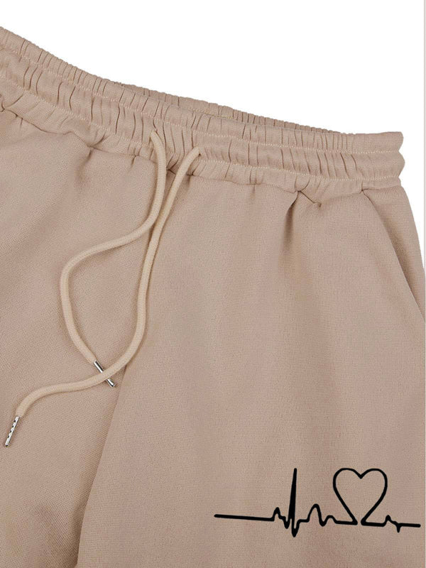 Conjunto deportivo informal de dos piezas para mujer 