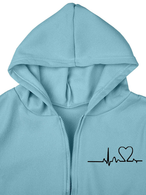 Conjunto deportivo informal de dos piezas para mujer 
