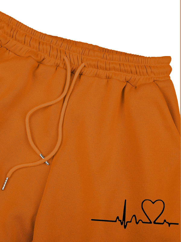 Conjunto deportivo informal de dos piezas para mujer 