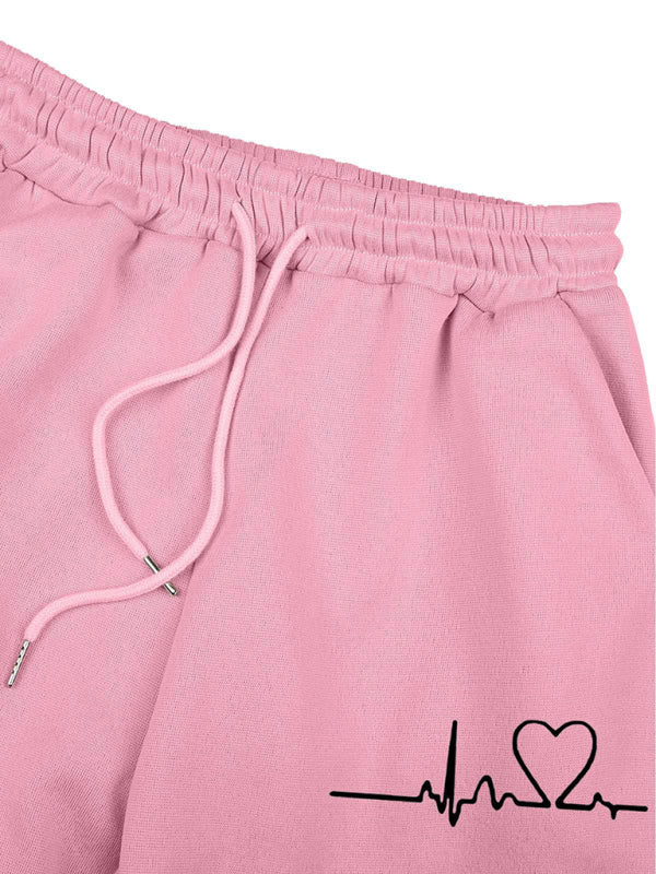 Conjunto deportivo informal de dos piezas para mujer 