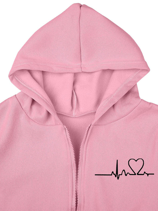Conjunto deportivo informal de dos piezas para mujer 