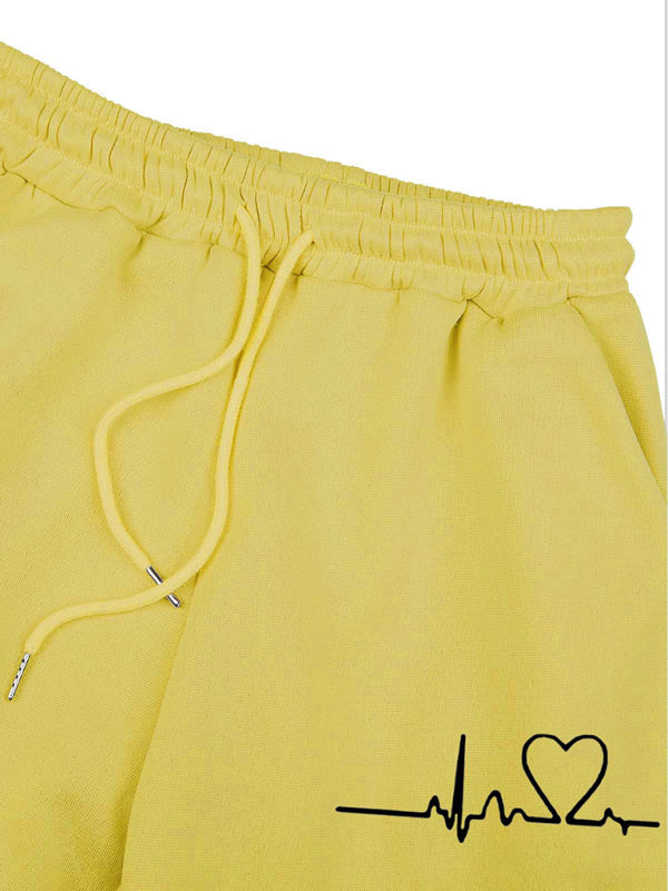 Conjunto deportivo informal de dos piezas para mujer 