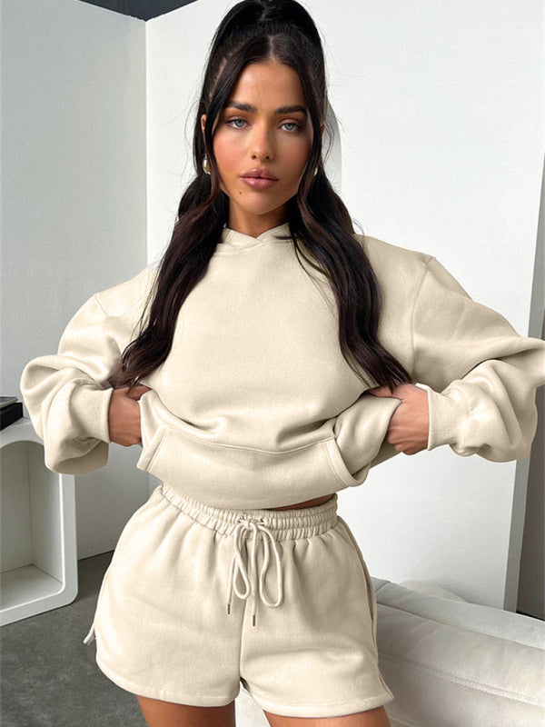 Sweater and shorts set - ladies